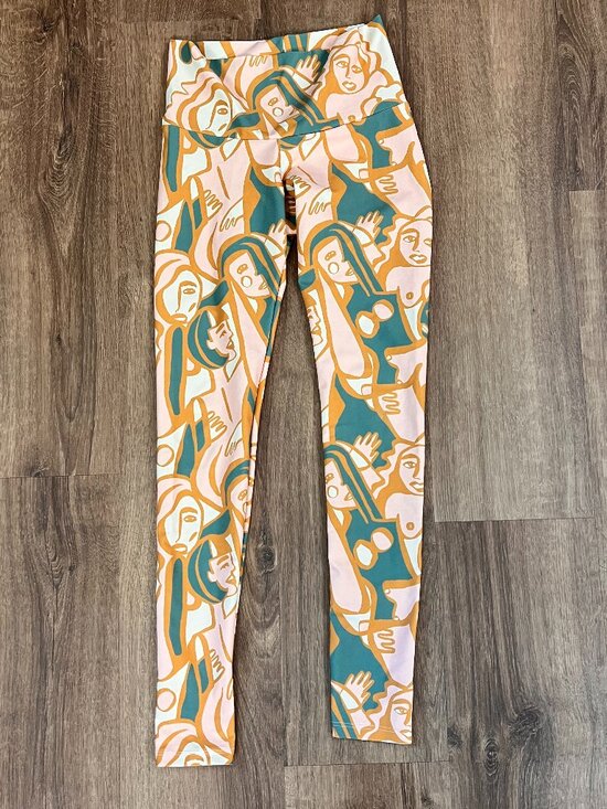 Anthropologie Pants - Dazey LA Anthropologie Mod Abstract Art Printed Leggings Sz S